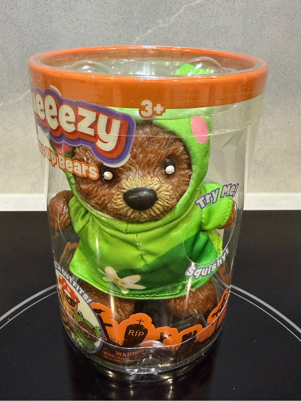 Squeeezy Dress Up Bear Squishy - Frog